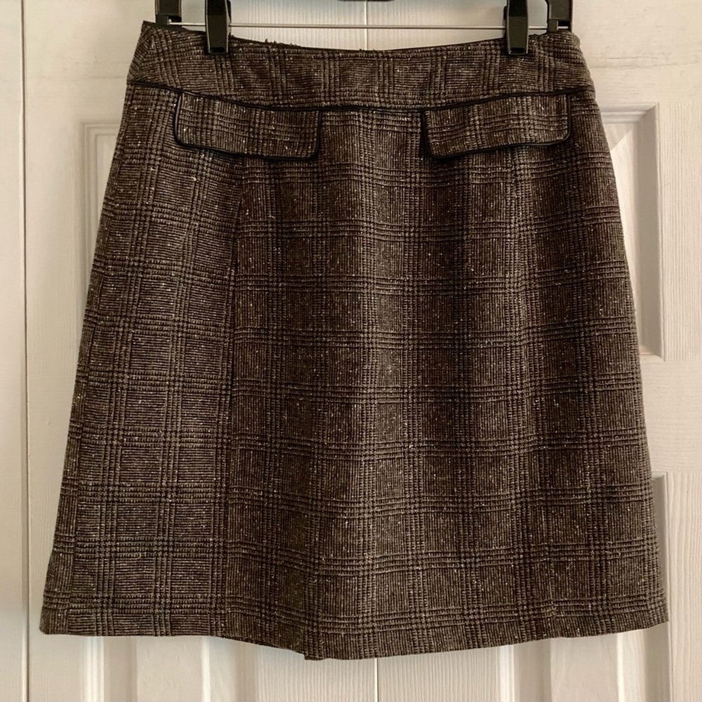 Geoffrey Beene Sport Houndstooth Mini Skirt (Size 6)